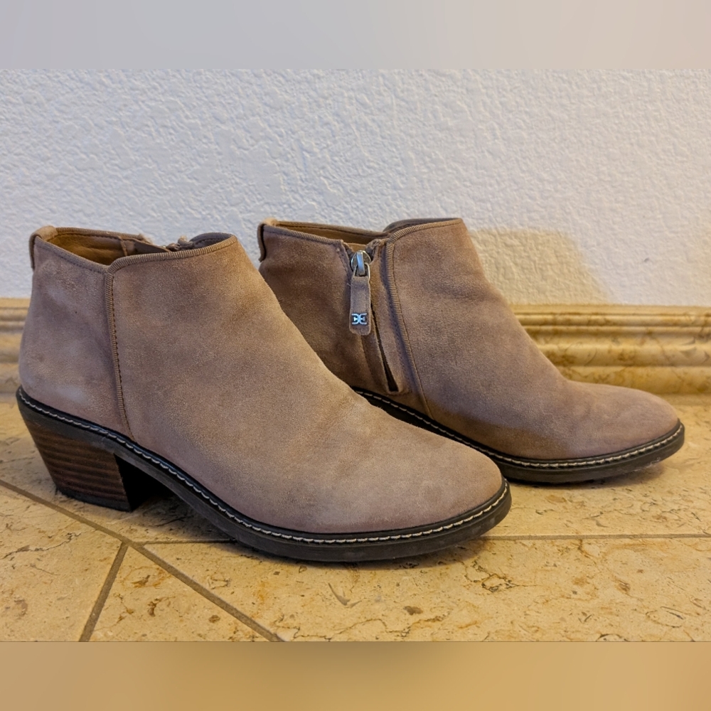 Sam Edelman Women's Tan Ankle Boots